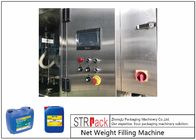 5-25L Jerry Can Filling Machine, máquina de rellenar de peso neto para el aceite lubricante 1200 B/H