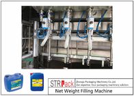 5-25L Jerry Can Filling Machine, máquina de rellenar de peso neto para el aceite lubricante 1200 B/H