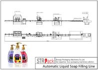 Línea operación estable automática del embotellado del jabón líquido de la máquina de rellenar del champú
