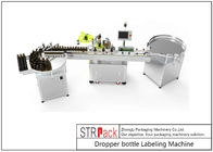Máquina etiquetadora de botellas con cuentagotas envolvente STL-A 50 - 200 piezas/min
